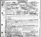 Ahonen, Lydia Bertha (Ek) - Death Certificate