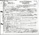 Randall, Marie Adele (Broome) - Death Certificate