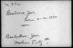Bealckus, Joseph - World War II Draft Registration Card  note card