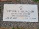 Ellingsen, Esther Lillian (Simola) - Gravestone