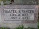 Fenger, Walter H. - Gravestone (1897-1985)
