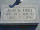 Fogle, John A. - Gravestone (1905-1976)
