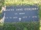 Otremba, Frances Jane - Military Gravestone
